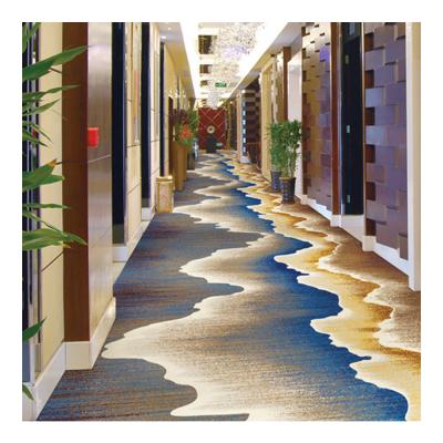 China Tufted Luxury Hospitality Carpet  Nylon Printed Carpet For Public Space Corridor for sale