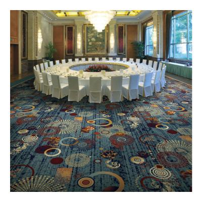 China Elegane Style Banquet Hall Nylon Printed Carpet With Static Control for sale