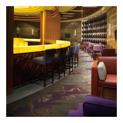 China Wall To Wall Pub And Bar Carpet Nylon Printed Carpet Charming Patterns for sale