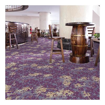 China 100% Polypropylene Wilton Woven Carpet For Hotel With Customer Design for sale