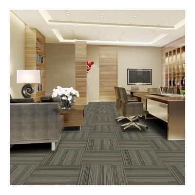 China Modern PVC Backing Backing Carpet Tiles With Bfl Flame Retardant for sale