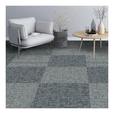 China Muse Sereis Commercial 50cm X 50cm Modular Carpet  With PVC Backing for sale