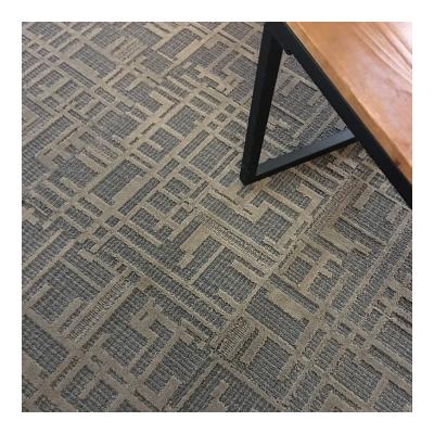 China Commercial Use Artistic Style Nylon Carpet Tiles 60cm X 60cm for sale