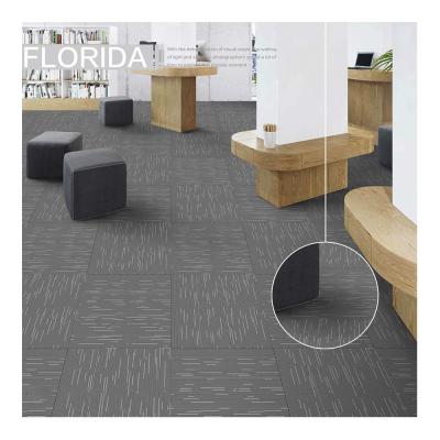 China Gorgeous And Modern Densign Floor Printed Carpet Tiles Indoor Use Only for sale