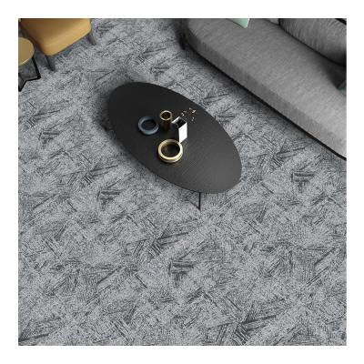 China Custom Triangle Printed Carpet Tiles For Home Offices 20