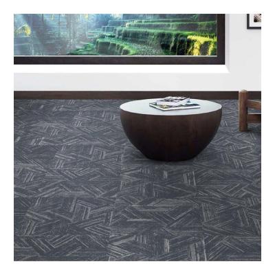 China Triangle Pattern Carpet Nylon Printed Carpet Tiles For Business for sale