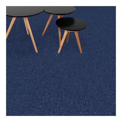 China El anuncio publicitario de nylon llano modular alfombra el color y el tamaño de Customzied en venta