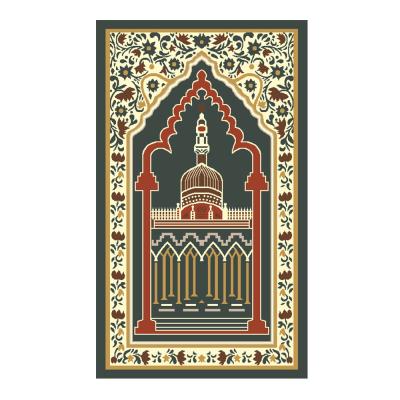 Cina Singola coperta di preghiera facile da pulire della moschea della coperta di preghiera 26 X 48inch 10-12mm in vendita