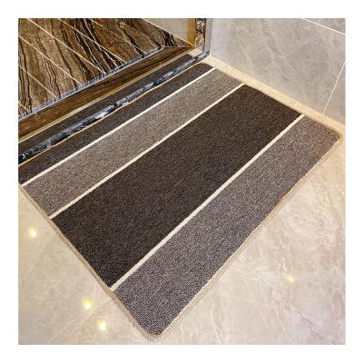 China Simple Modern Indoor Outdoor Mat Washable Indoor Mat  20 X 30 Inch For Entrance for sale