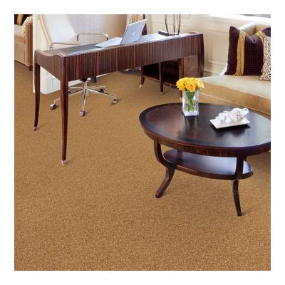 China Wall To Wall Plain Carpet Tufted Broadloom Carpet Solution Dye For Living Room for sale