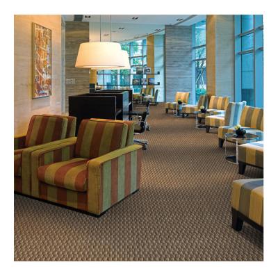 China Wool Blended Carpet 90% PP 10% Wool Wall To Wall Tufted Carpet For Hotel for sale