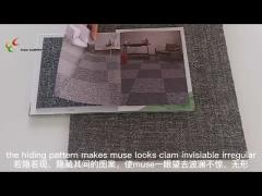 Muse Sereis Commercial 50cm X 50cm Modular Carpet  With PVC Backing