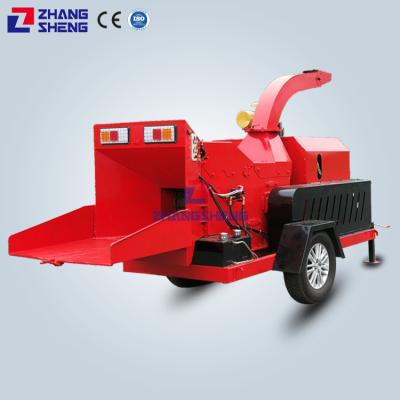 China High Efficiency B&S Hand Push Tracked Chipper Farm Tractor Wood Chipper Chipper Shredder Driven Wood Pellet Machine for sale