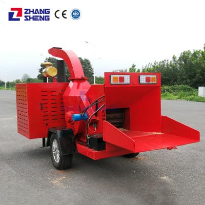 China Inch 135hp Large Drum Heavy Duty 800 Forestry Machine 3pt Gasoline Crusher Chipper Shredder Diesel Diesel Engine for sale