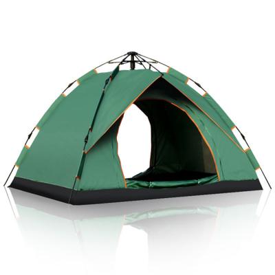 China UV-Resistant Type Polyester Folding Camp Tent Camping Raincoat Outdoor Camping Shelter for sale