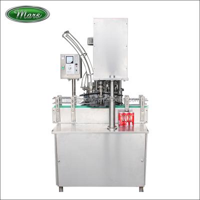 China Small Capacity Automatic Beverage PET Can Sealing Machine for sale