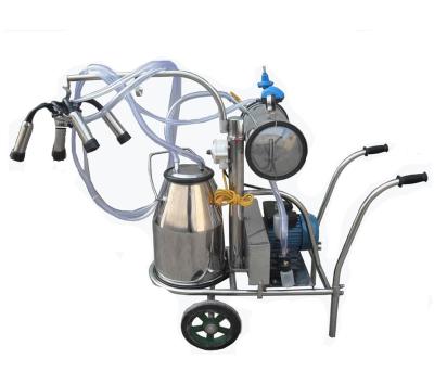 China food & Beverage Factory Bucket Cow Milking Machine Transparent Bucket Milking Machine , 90*78*89cm Pump Type Vacuum Pakistan Supplied 2 Years CN; JIA 220V for sale