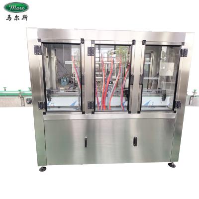 China Fully Automatic Olive Oil Filling Packing Machine 6 Heads for sale