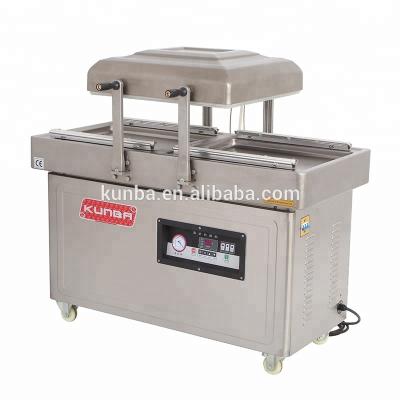 China CLOTHING Wenzhou HUAQIAO Double Chamber Vacuum Packing Machine Vacuum Sealer DZ-500/2SA for sale