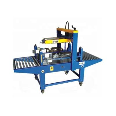 China FJ-4042 CLOTHING Bottom Driven Carton Sealing Machine Carton Side Sealer for sale