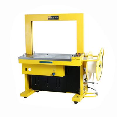 China Superior Quality SK-2A Semi Automatic CLOTHING PP Tie Cardboard Tying Machine for sale