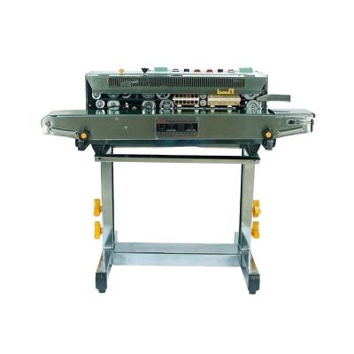 China CLOTHING Factory Price Stainless Steel Plastic Bag Sealing Machine Continuous Band Sealer for sale