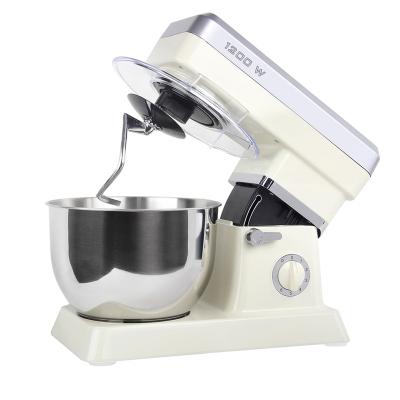 China Top Chef 1800W 5L 6.3L 7L Multi-Function Hot Home Cake Mixer Bowl Small Appliances Food Stand Baking Mixer For Dough for sale