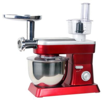 China 1200w 7L Household Home Appliance Multifunctional Stand Mixer Efficient Kitchen Machine with 9 Attachments for sale