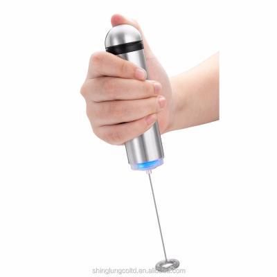 China SL-8737 Milk Foamer Stainless Steel Sustainable Milk Frother for sale