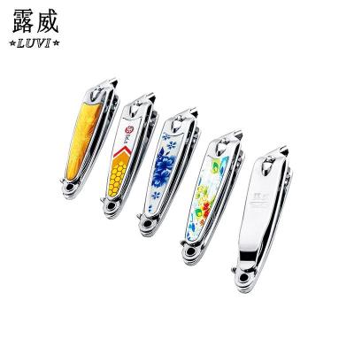 China LUWEI07 Best Quality Finger Carbon Steel Nail Clippers Kit Best OEM & ODM Logo for sale