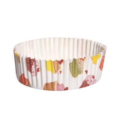 China Disposable Cupcake Wrappers Greaseproof Liners Muffin Baking Paper Cup for sale