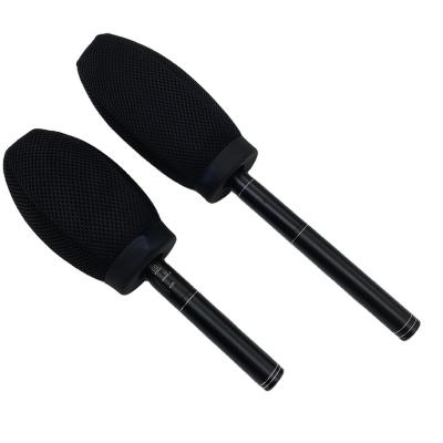 China 100mm Artificial Fur Microphone Wind Shield Wind Shield Foam For Professional Shotgun Mic Dead Cat for sale