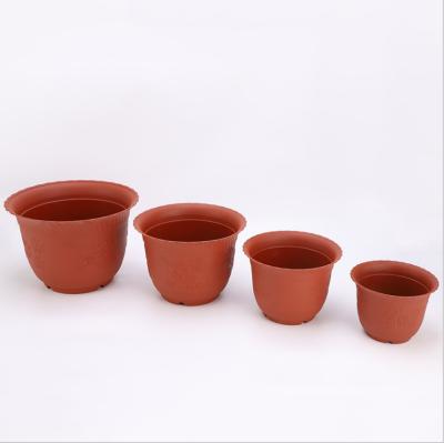 China CLASSIC planting creative round flower pots large fruit vegetable flower pots for balcony for sale