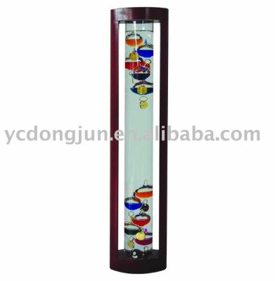 China Wooden Galileo Thermometer decoration for sale