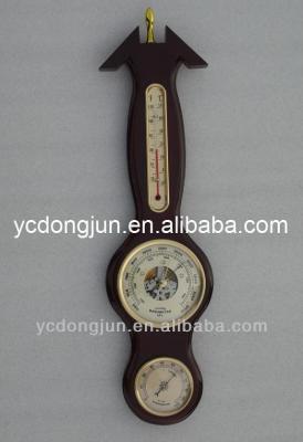 China Household wall clock barometer for sale