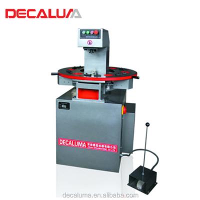 China Punch holes on aluminum window aluminum hydraulic hole profiles punching machine with 6 molds for sale