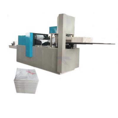 China food & Beverage Factory Small Business Digital Logo Printing Paper Napkin Converting Machine for sale