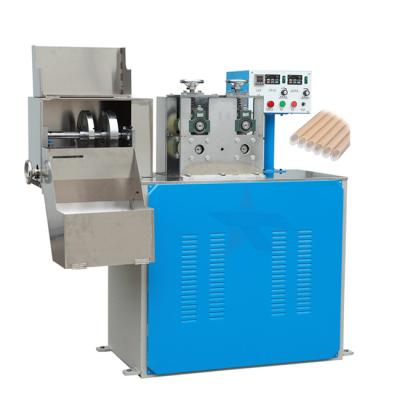 China Hotels Automatic Single Knife Bevel Sharped Plastic Paper Drinking Straw Cutting Machine for sale