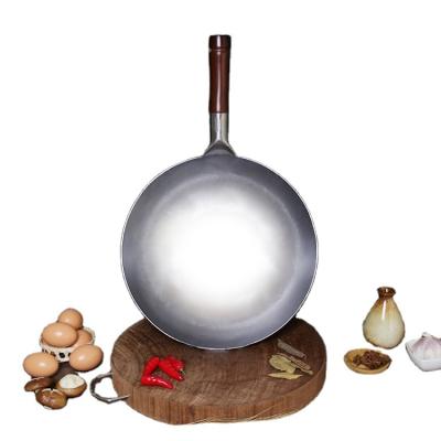 China Chinese pan viable in restaurant equipment carbon steel wok iron wok pan stock wok for sale