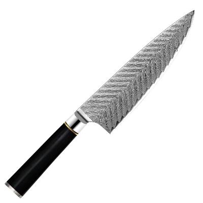 China Kitchen Knives Stocked 8 Inch Japanese Chef's Knife Damascus Steel Knife for sale