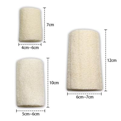 China 100% Biodegradable Natural Sponge Kitchen Loofah Sponge Scrubber Cleaning Brush Loofah Dish Sponge for sale