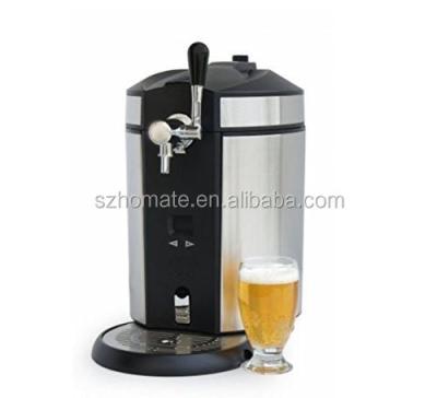 China Portable Draft Beer Dispenser Machine for Universal 5L Metal or Plastic Beer Keg Pump HBD-538 for sale