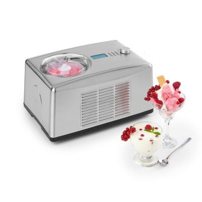 China Hotel 1.6 Quart Ice Cream Maker Stainless Steel Automatic Frozen Yogurt Machine Mixing Arm Treats On Go Ice Cream for sale