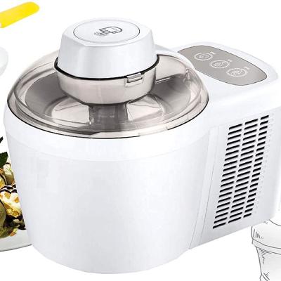 China Car Mini Ice Cream Maker Machine 700ml Full Automatic Sorbet Fruit Yogurt Ice Maker Hard Smart Maker for sale