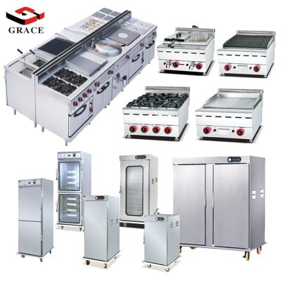 China 304/201/430 ​​stainless steel commercial hotel kitchen equipment catering equipment restaurant equipment for sale