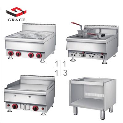 Κίνα Easily Cleaned Restaurant Stainless Steel Budget Fast Food Full Set Small Commercial Kitchen Equipment προς πώληση