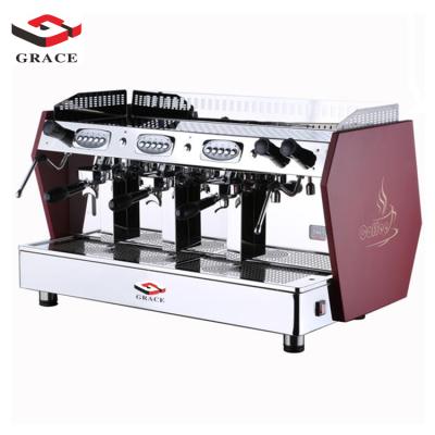 China Hotel coffee shop equipment commercial semi automatic espresso coffee machine for sale zu verkaufen