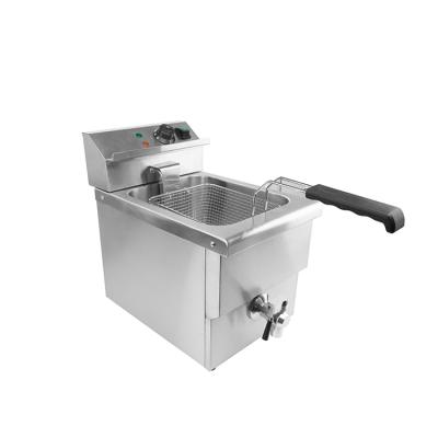 중국 Hotels restaurant kitchen equipment industrial electric induction stainless steel deep fryer 판매용