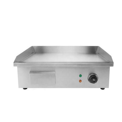 China Hamburger Grill Machine Flat Surface Electric Grill Easily Cleaned Electric Griddle en venta