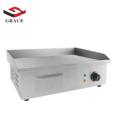 China Commercial Grillling Large Capacity Full Flat Stainless Steel Table Top Grill For Restaurant en venta